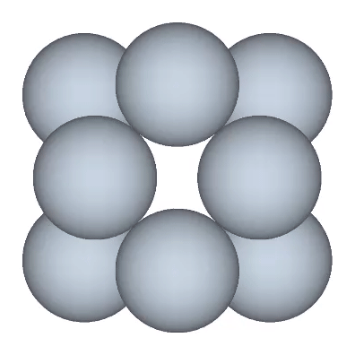 Spheres merging and separating in the sphere model of the jitterbug.