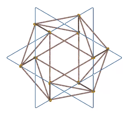 Tensegrity Equilibrium and Vector Equilibrium – The Geometry of Thinking