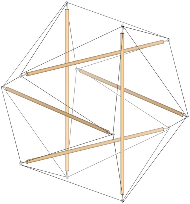 6-Strut Tensegrity Sphere and its&nbsp;Transformations